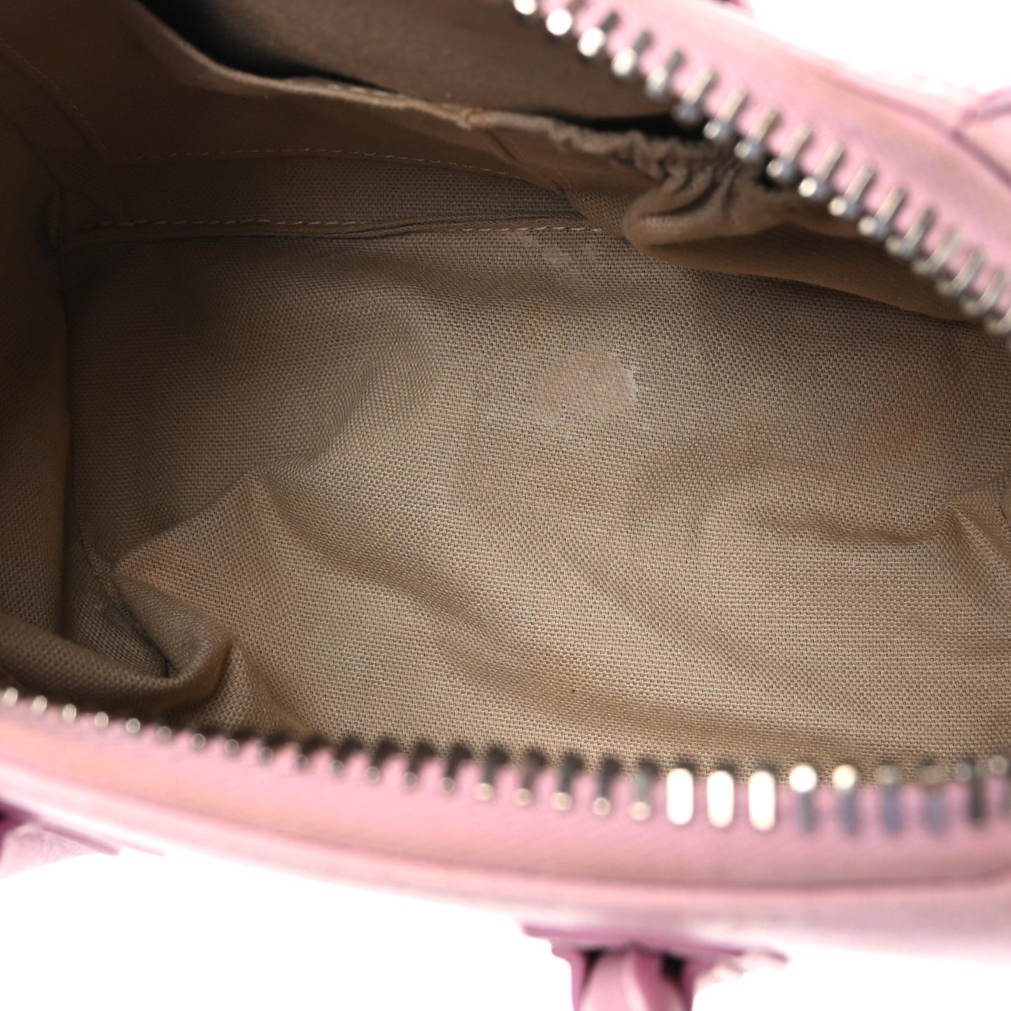 Sugar Goatskin Mini Antigona Bright Pink