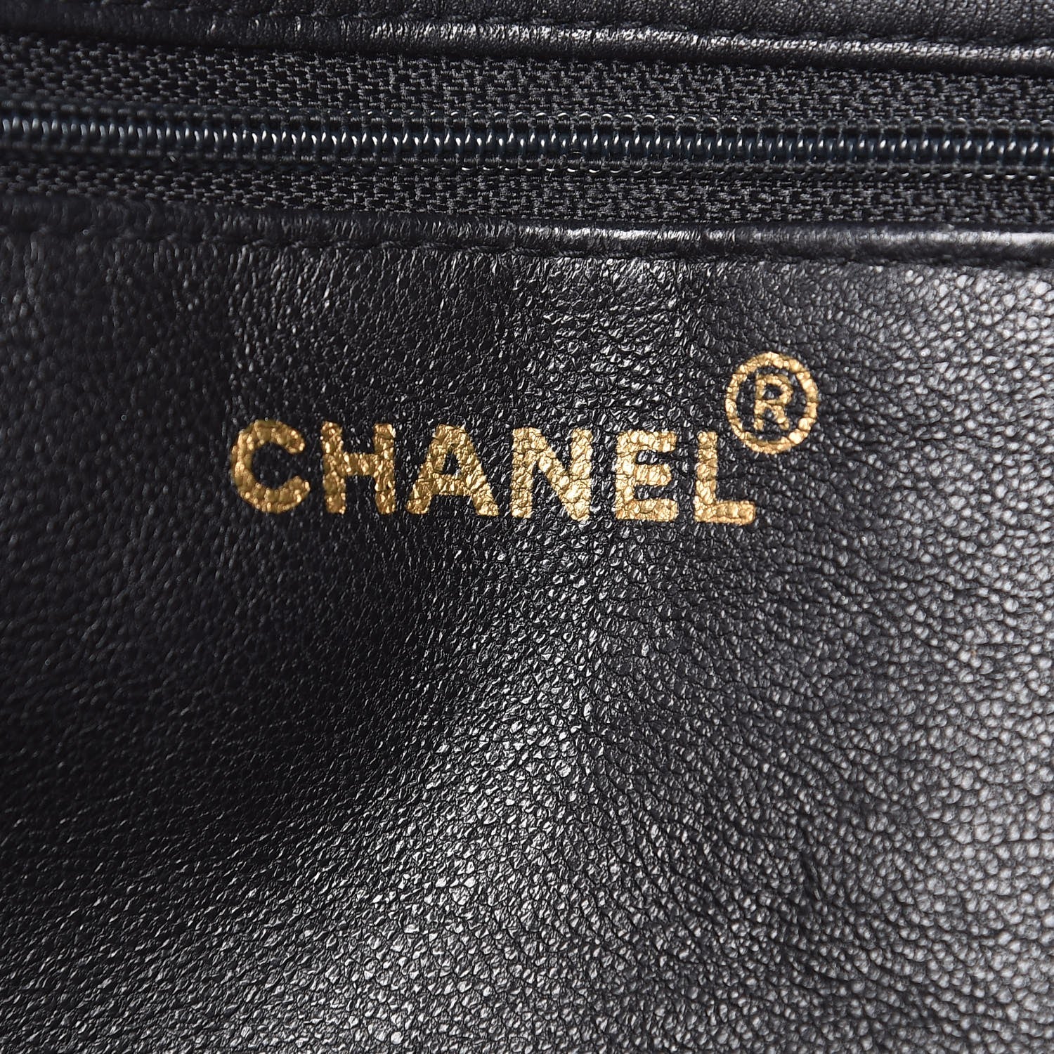 Chanel Lambskin CC Tote Black 7 of 8