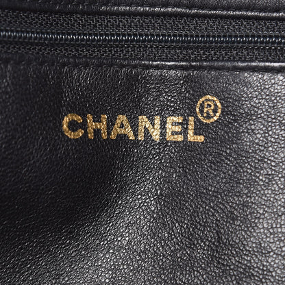 Chanel Lambskin CC Tote Black 7 of 8