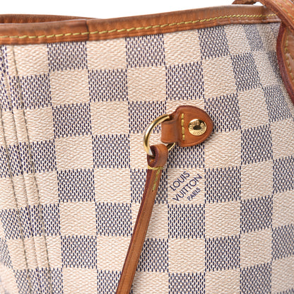 Louis Vuitton Damier Azur Neverfull MM 8 of 20