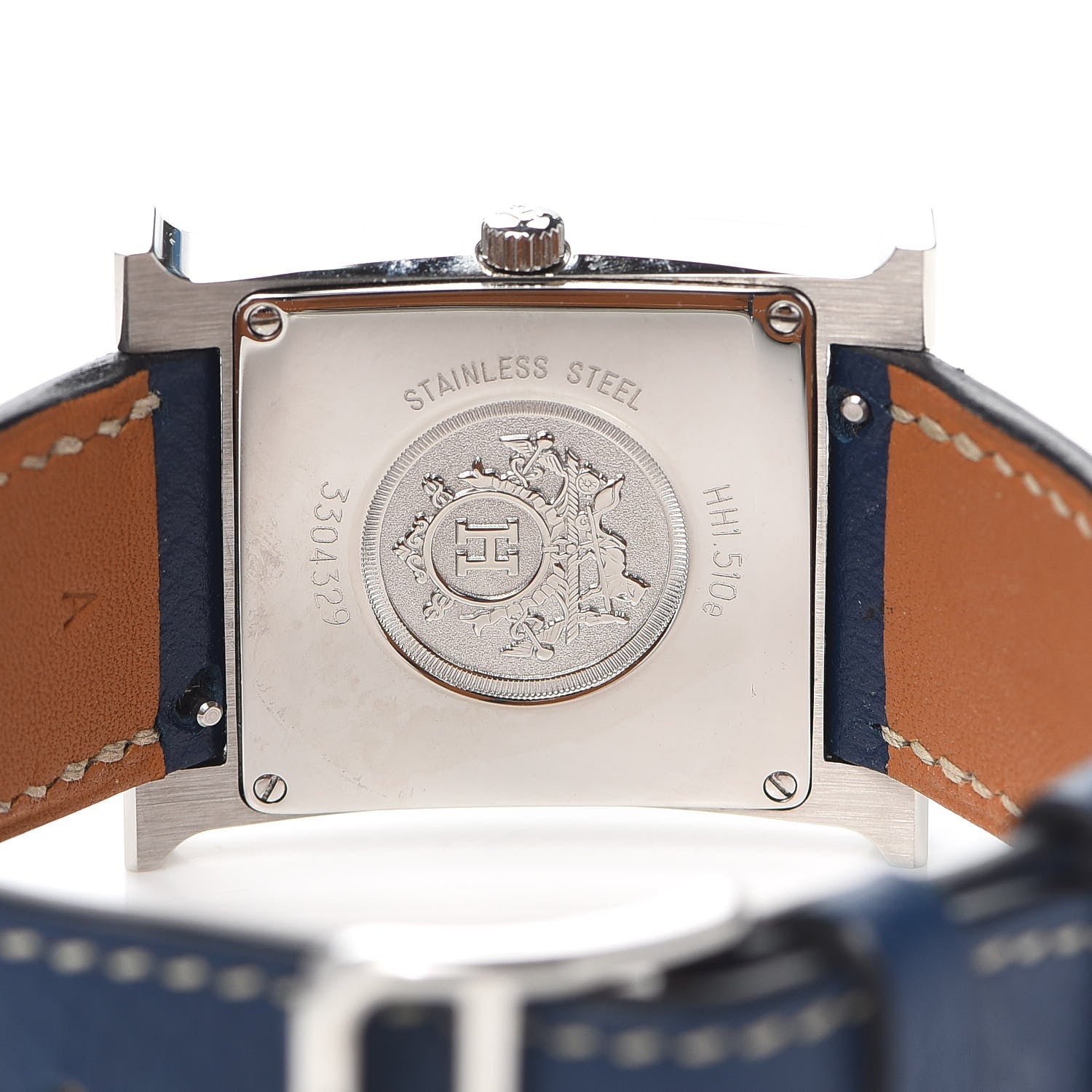 Hermes Stainless Steel Epsom 26mm Heure H Hour Quartz Watch Malta 4 of 5