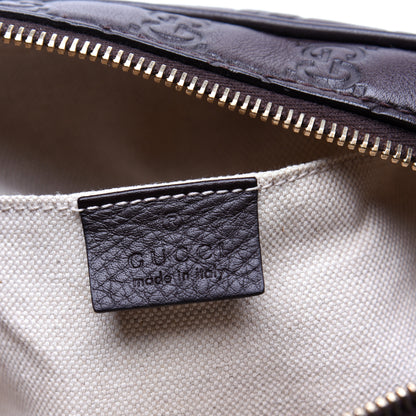 Gucci Guccissima Mini Bree Messenger Bag Chocolate 8 of 12