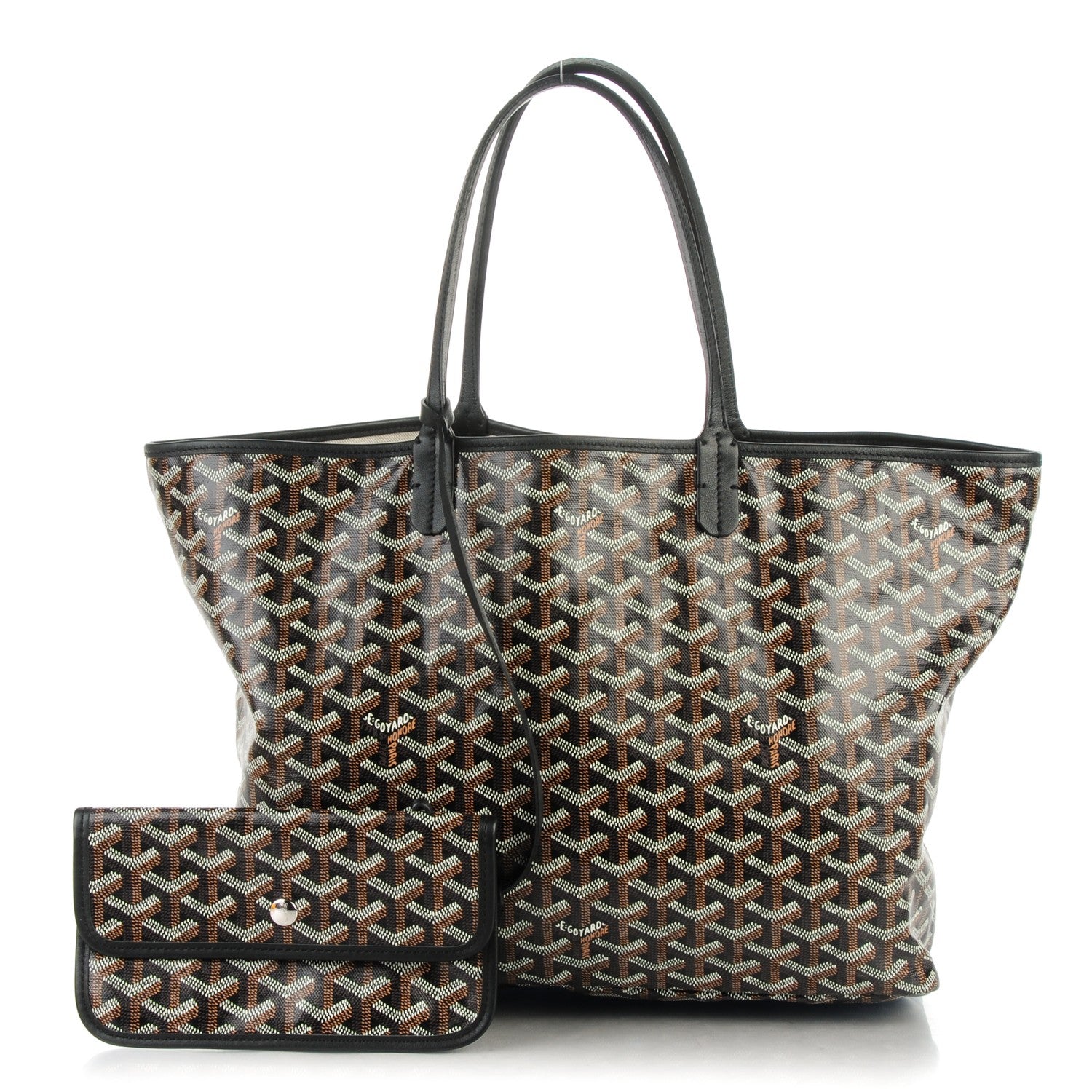 Goyard Goyardine Saint Louis PM Black 1 of 9