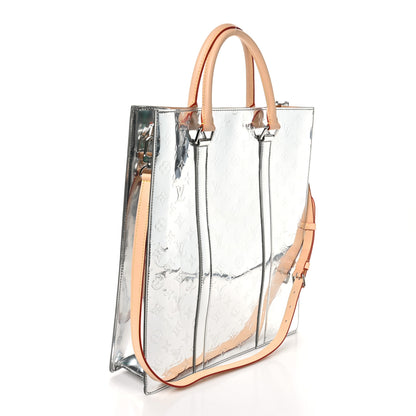 Louis Vuitton Monogram Mirror Sac Plat NM Silver 3 of 17