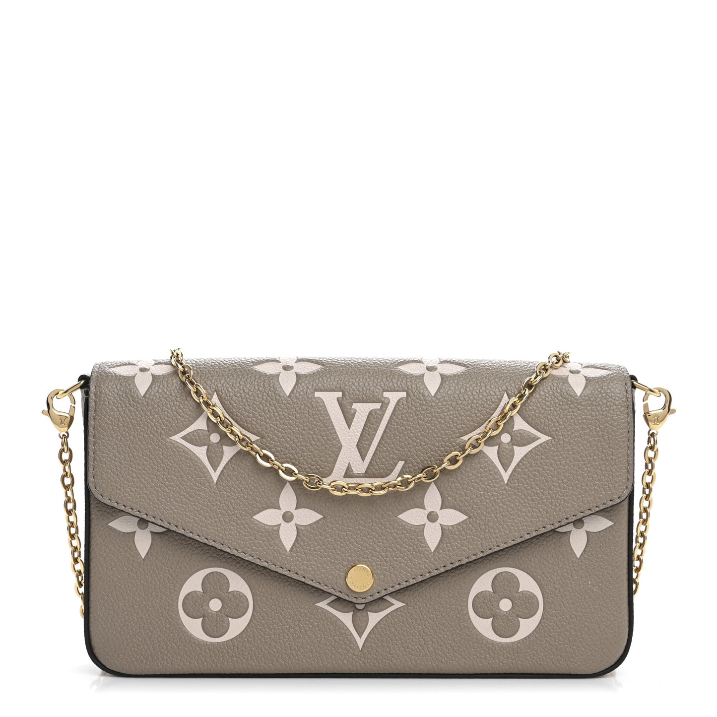 Empreinte Monogram Giant Felicie Pochette Tourterelle Creme