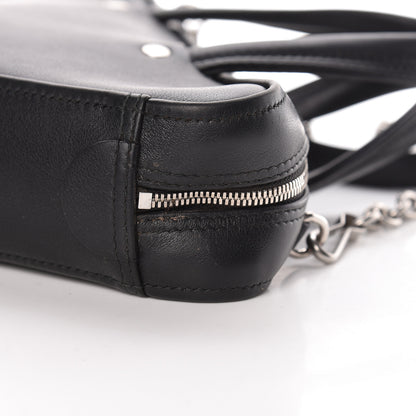 Balenciaga Calfskin XS Triangle Chain Duffle Black 13 of 15