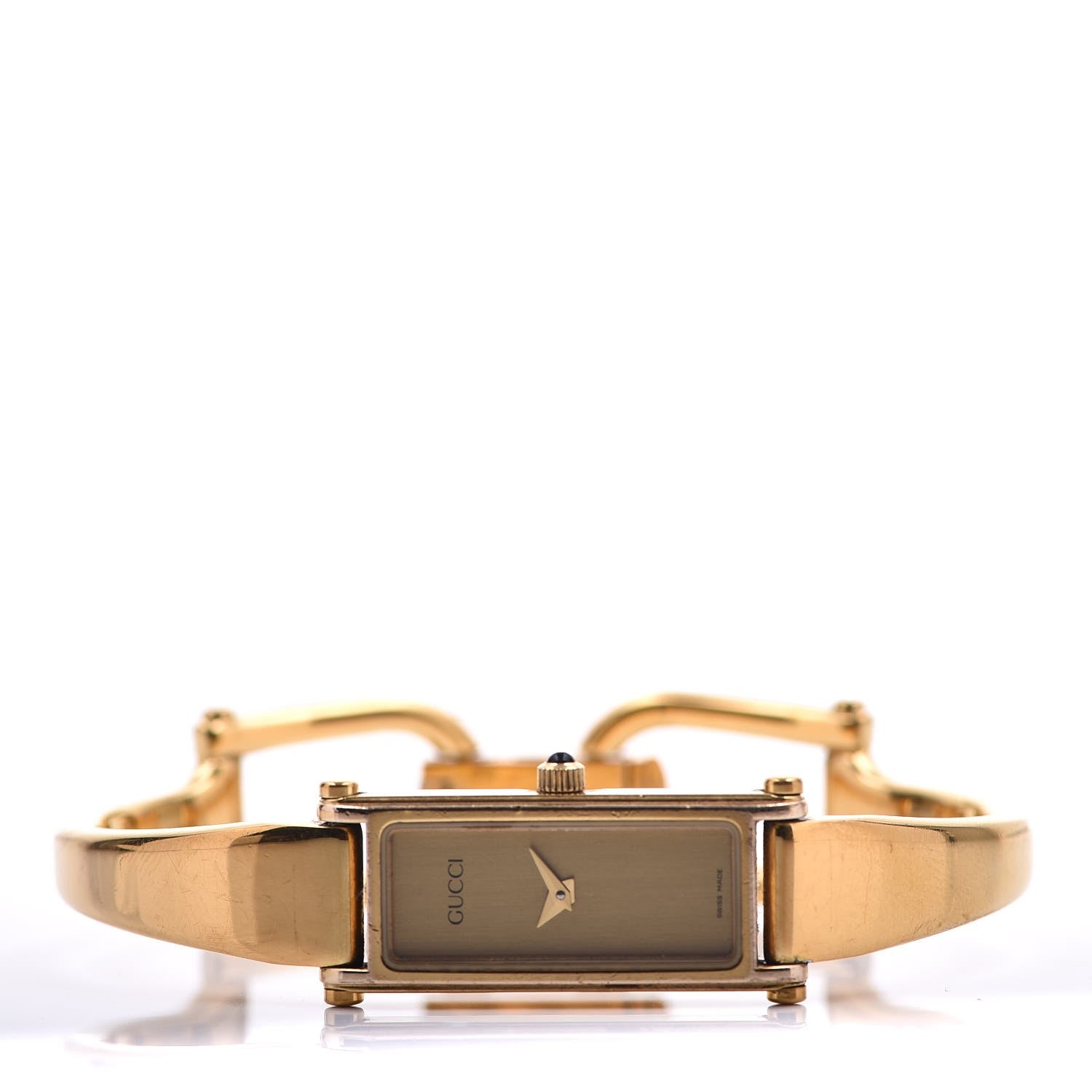 Gucci Stainless Steel 12mm 1500 Quartz Watch Gold 2 of 6