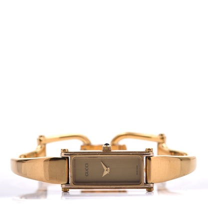 Gucci Stainless Steel 12mm 1500 Quartz Watch Gold 2 of 6