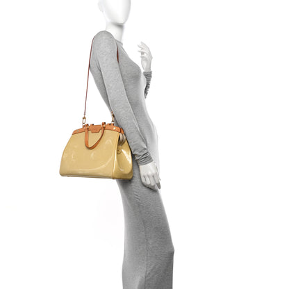 Louis Vuitton Vernis Brea MM Blanc Corail 2 of 11