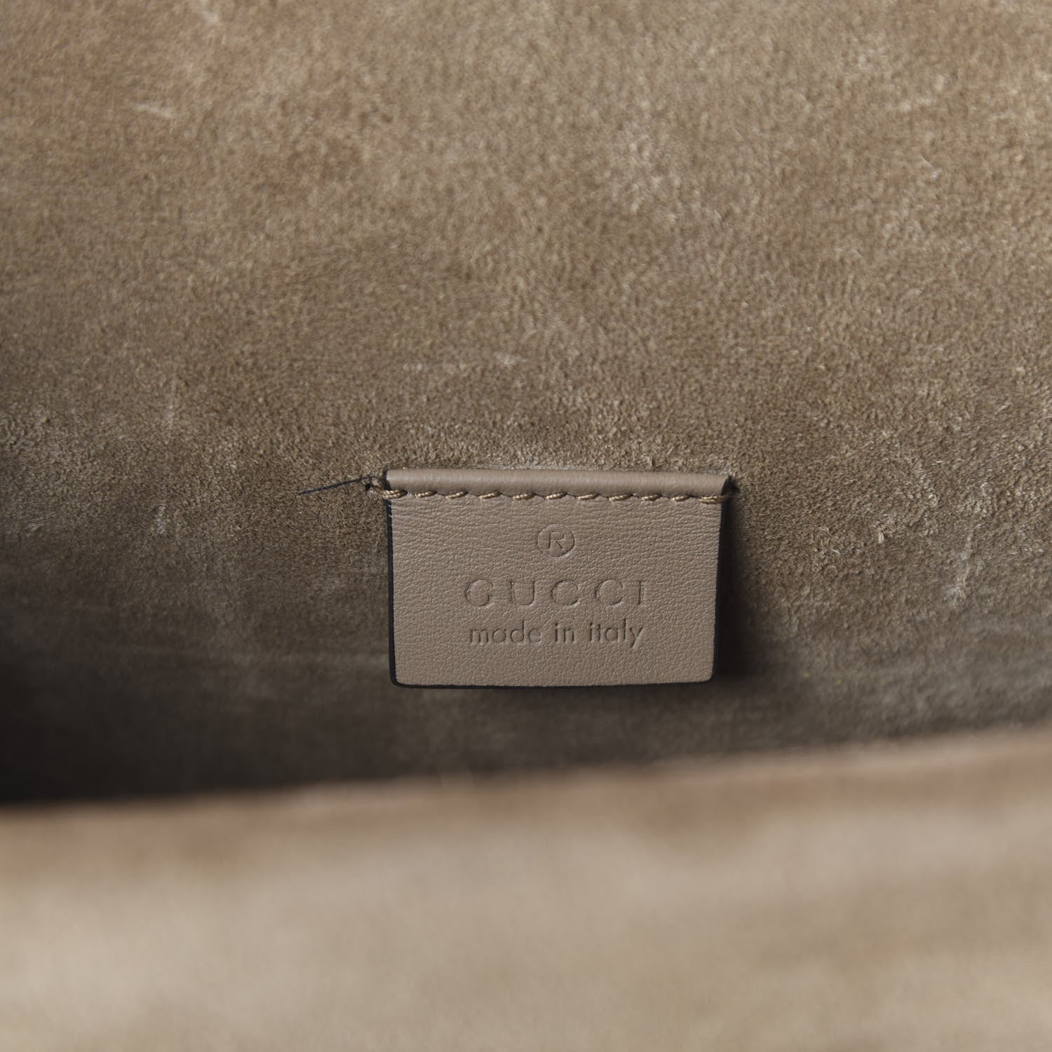 Gucci GG Supreme Monogram Mini Dionysus Shoulder Bag Taupe 8 of 10