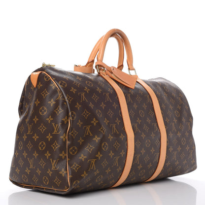 Louis Vuitton Monogram Keepall 50 3 of 16