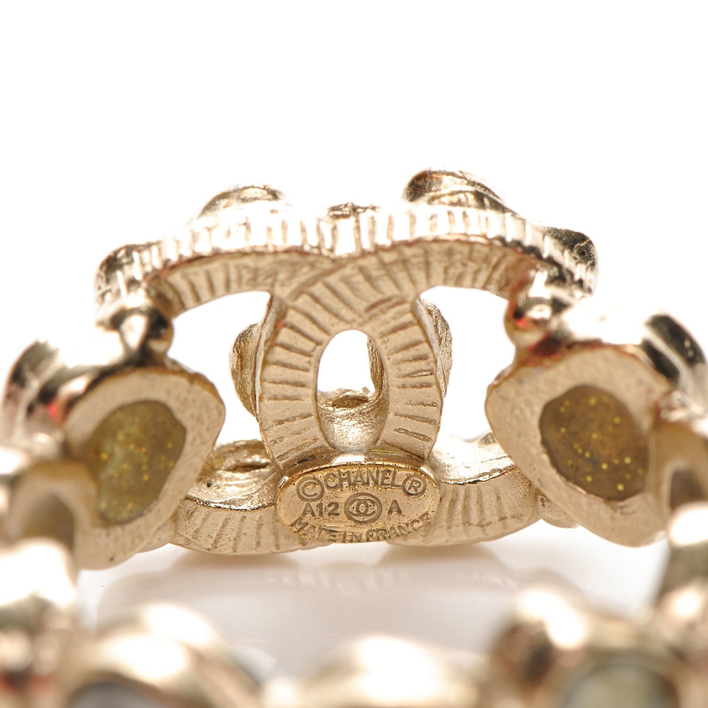 Crystal CC Ring 6 Gold