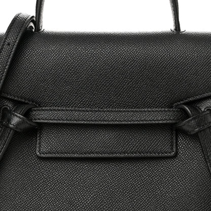 Celine Grained Calfskin Nano Belt Bag Black 9 of 11