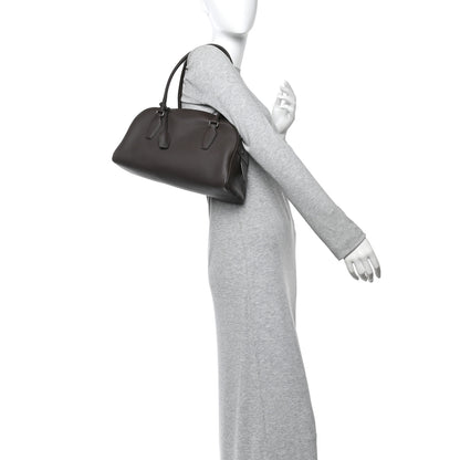 The Row Grained Calfskin EW India Deep Brown 2 of 9