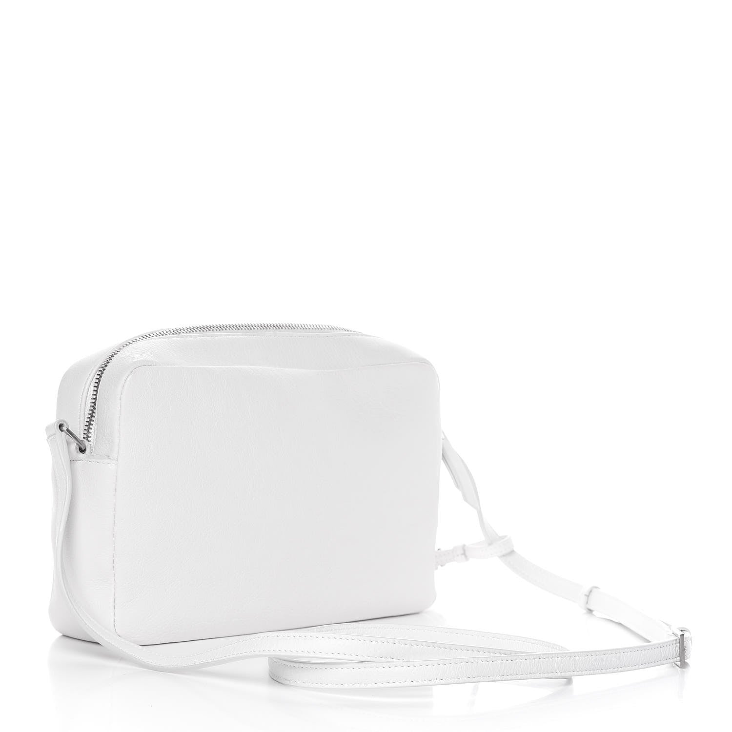 Saint Laurent Calfskin Small Lou Camera Bag Icy White 3 of 10