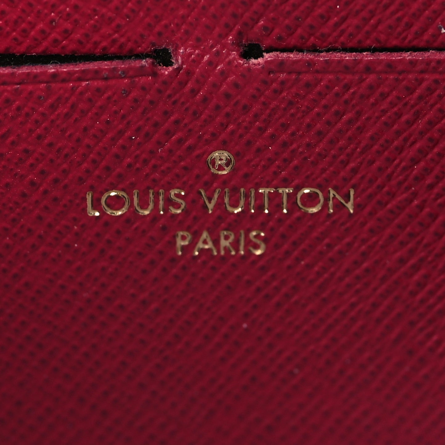 Monogram Clemence Wallet Fuchsia