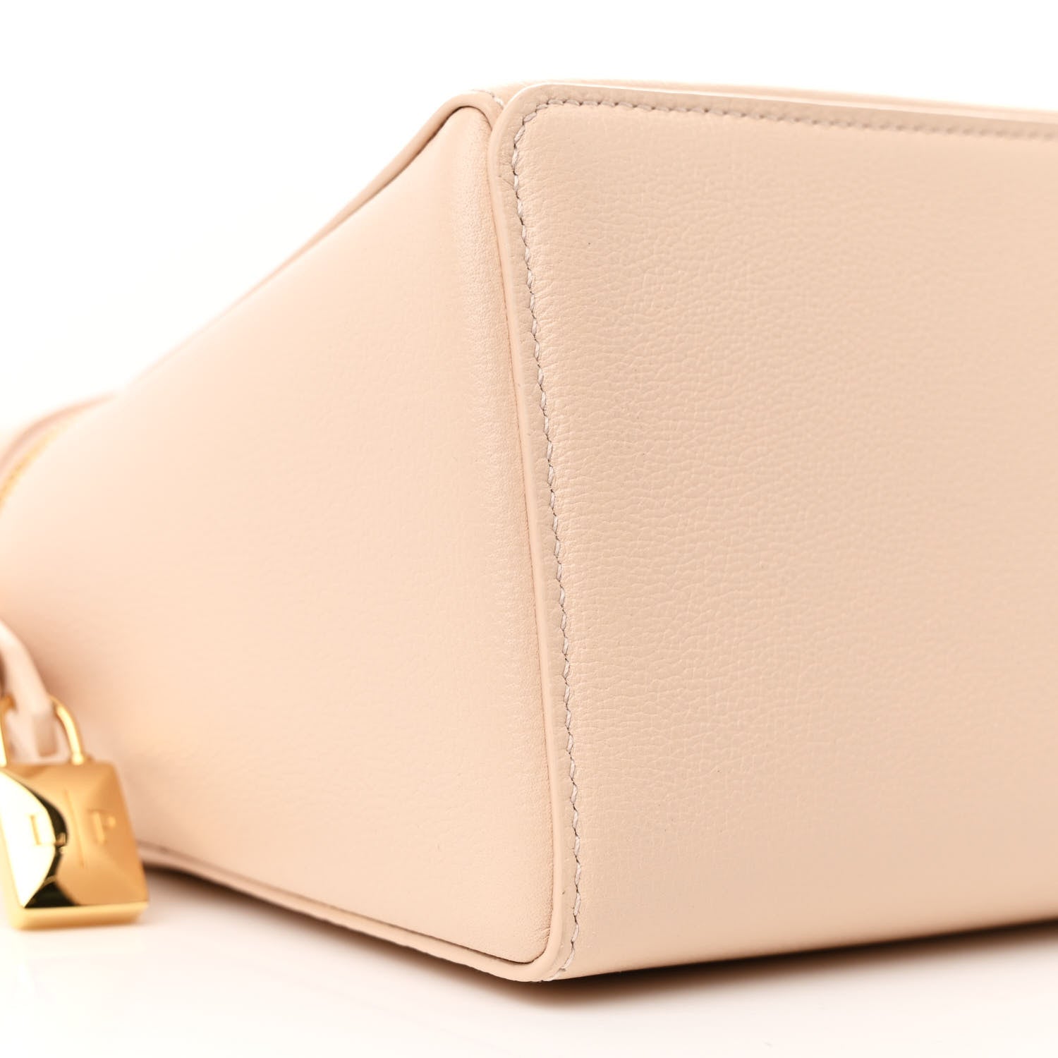 Loro Piana Calfskin Extra Bag L27 Creamed Honey 8 of 10