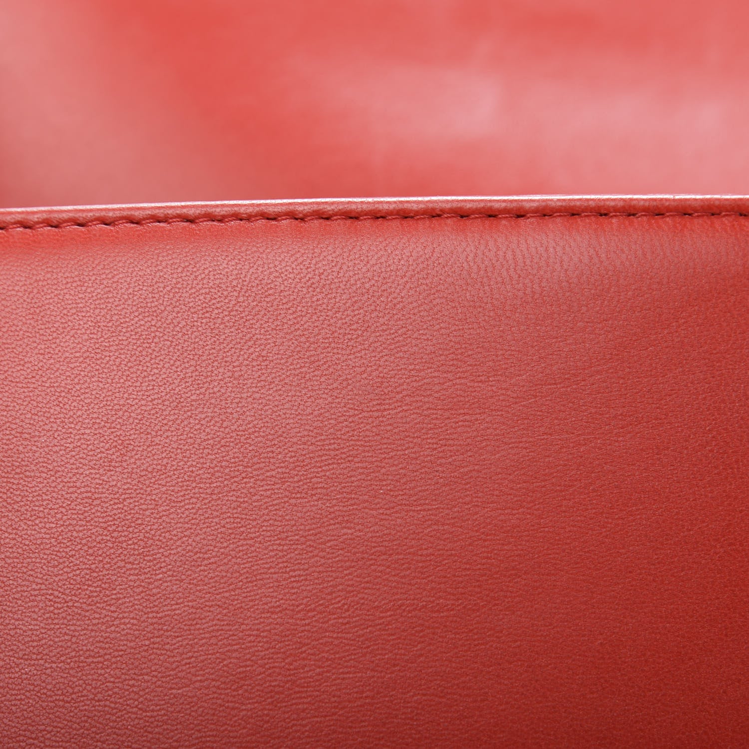 Chanel Lambskin Embossed New Medium Boy Cube Flap Red 11 of 21