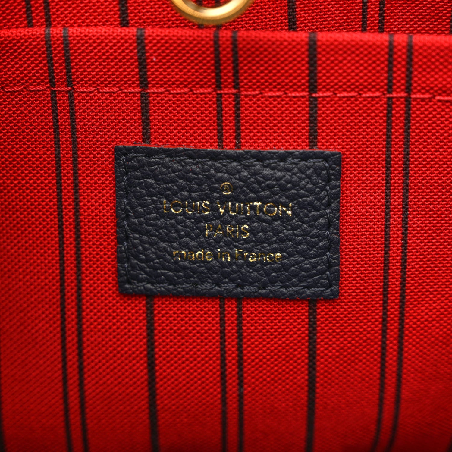 Louis Vuitton Empreinte Montaigne BB Marine Rouge 6 of 10