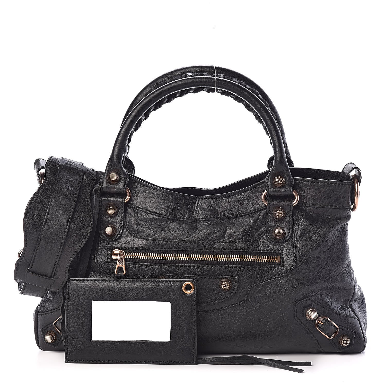 Balenciaga Agneau Giant 12 Rose Gold Hardware First Black 1 of 10