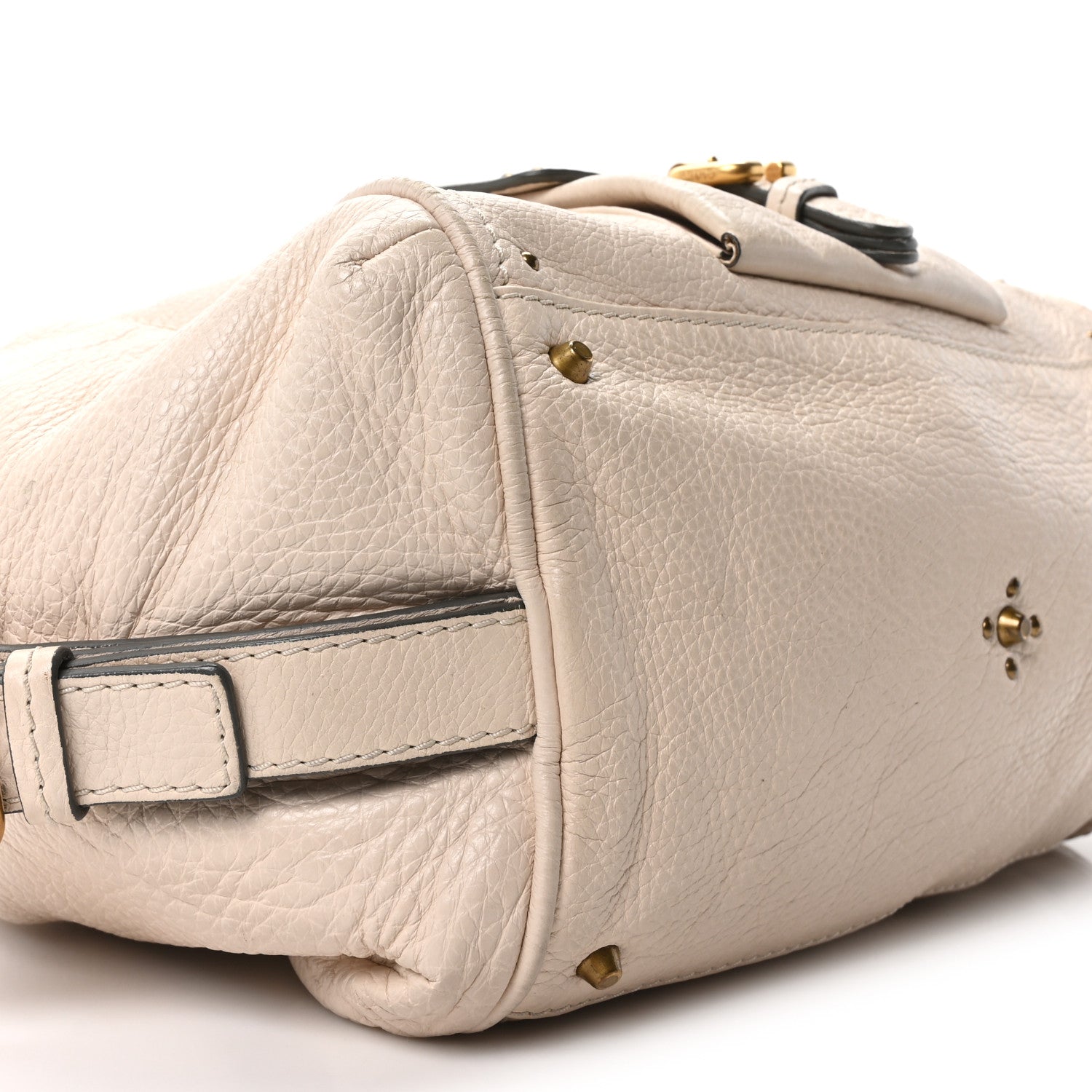 Chloe Calfskin Paddington Front Pocket Tote Creme 9 of 10
