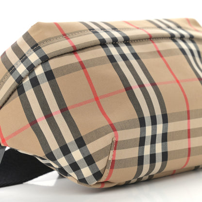 Burberry Nylon Vintage Check Medium Sonny Bum Bag Archive Beige Black 10 of 12