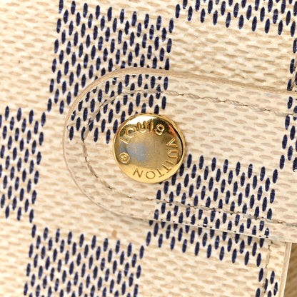 Louis Vuitton Damier Azur Small Ring Agenda Cover 8 of 10