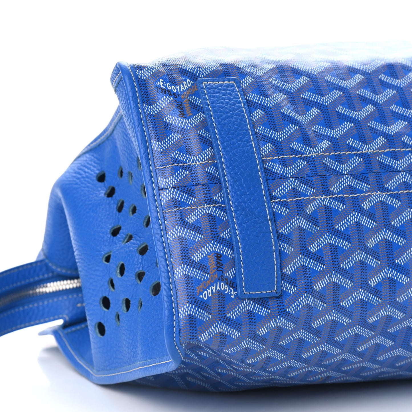 Goyardine Sac Hardy Pet Carrier PM Sky Blue