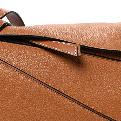Loewe Calfskin Medium Puzzle Bag Tan 8 of 11