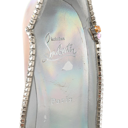 Christian Louboutin Patent Psychic Chick Queen 100 Pumps 37 Iridescent 7 of 12