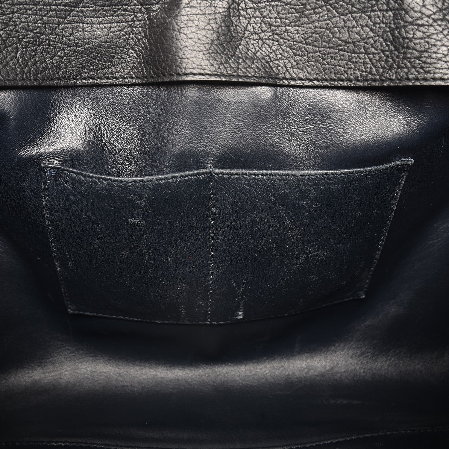 Balenciaga Grained Calfskin M Tube Round Tote Black 17 of 19