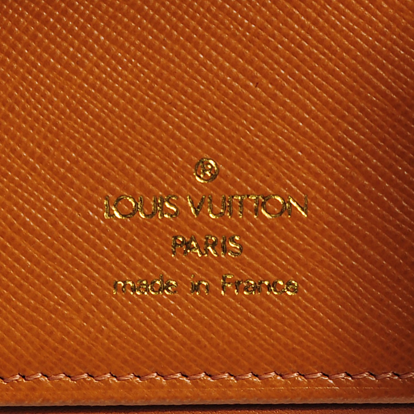 Mini Monogram Compact Wallet Beige