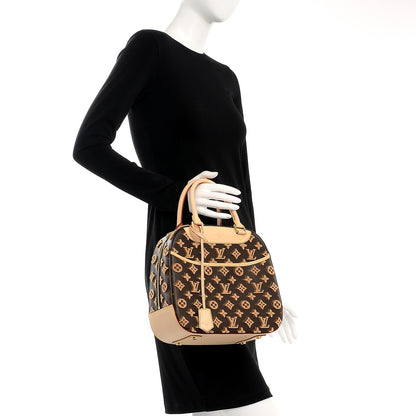 Louis Vuitton Monogram Tuffetage Deauville Cube Caramel 2 of 8