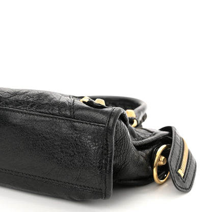 Balenciaga Agneau Giant 12 Gold Hardware Mini City Black 10 of 10