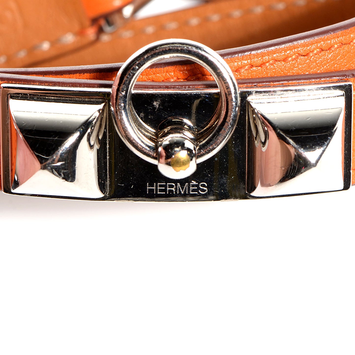Swift Rivale Double Tour Bracelet Medium Orange