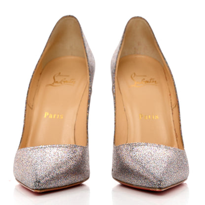 Christian Louboutin Mini Glitter So Kate 120 Pumps 38.5 Grenadine 2 of 11