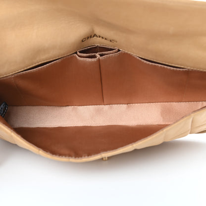 Chanel Lambskin East West Chocolate Bar Flap Beige 5 of 16
