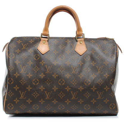 Louis Vuitton Monogram Speedy 35 1 of 7
