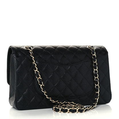 Chanel Caviar Quilted Medium Double Flap Black 2 of 11