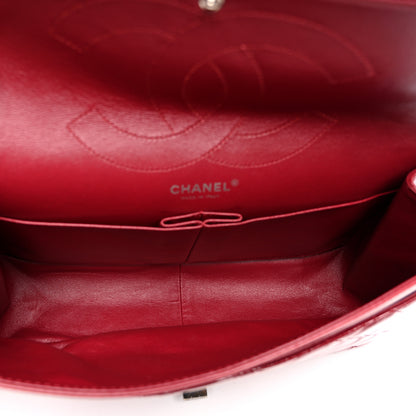 Chanel Aged Glazed Calfskin Quilted 2.55 Reissue 227 Flap Red 5 of 13