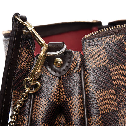 Louis Vuitton Damier Ebene Eva Clutch 10 of 13