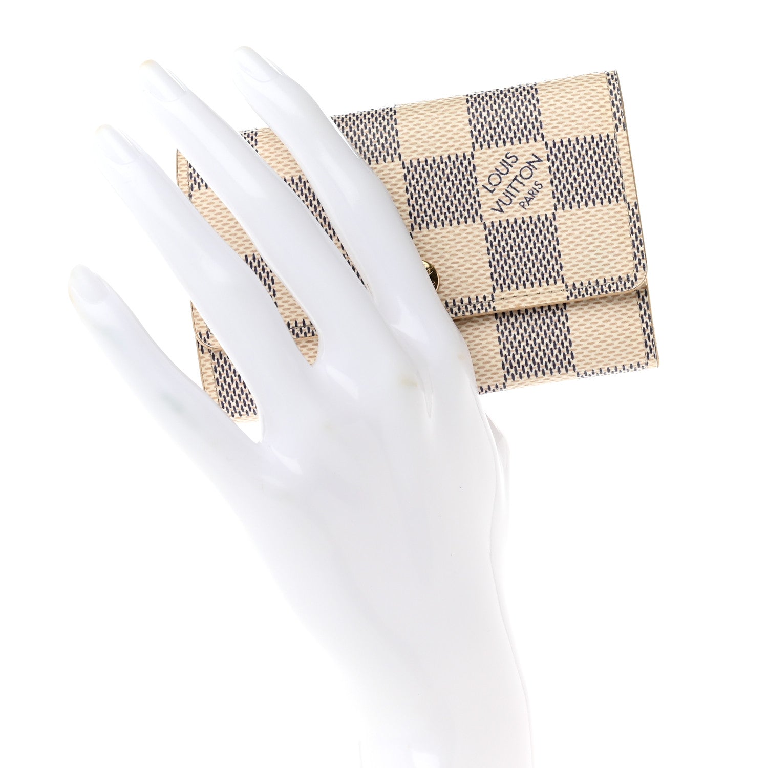 Louis Vuitton Damier Azur Multicles 6 Key Holder 2 of 9