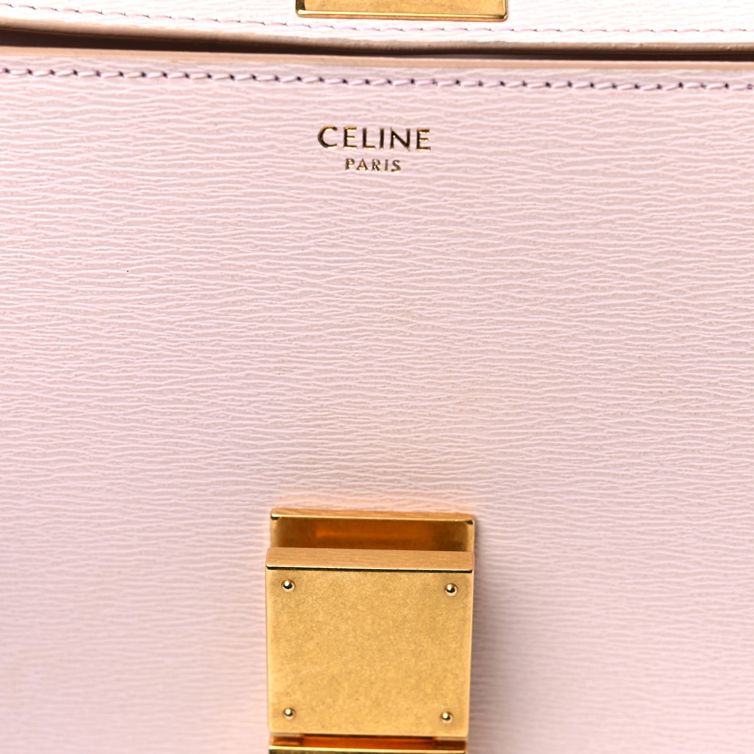 Celine Liege Calfskin Medium Classic Box Flap Bag Blush 13 of 17