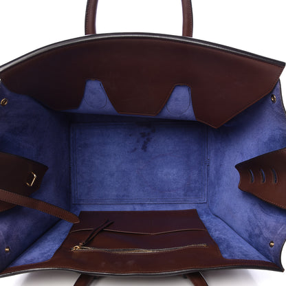 Celine Natural Calfskin Small Tie Knot Tote Acajou 5 of 19