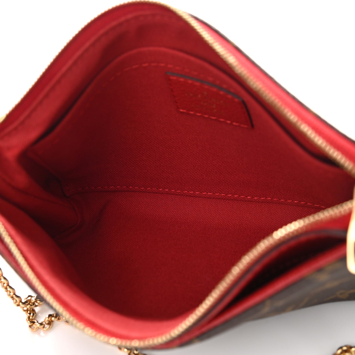 Monogram Pallas Clutch Cherry
