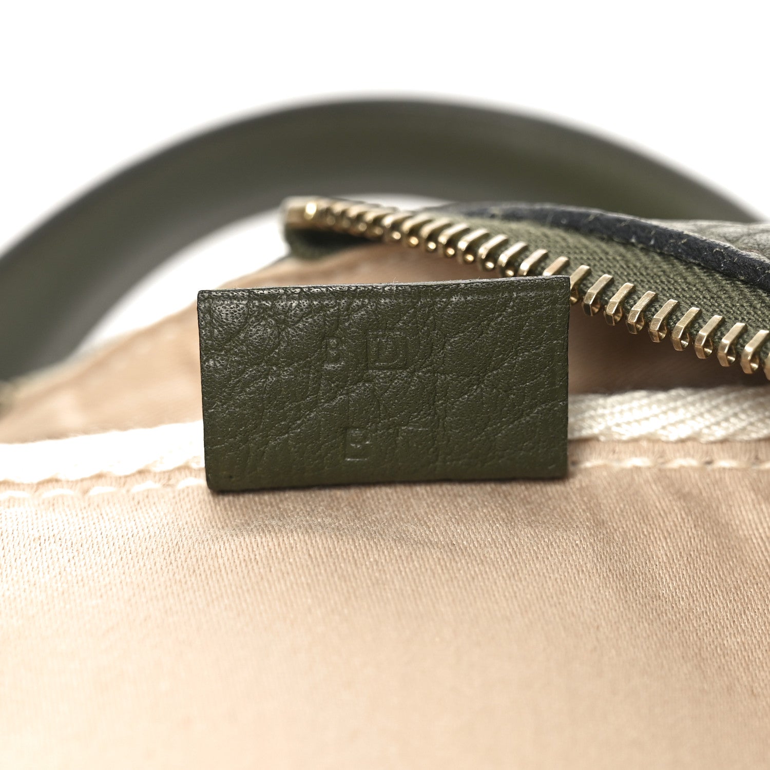 Hermes Toile Taurillon Clemence Victoria II 43 Ecru Vert Olive 7 of 10