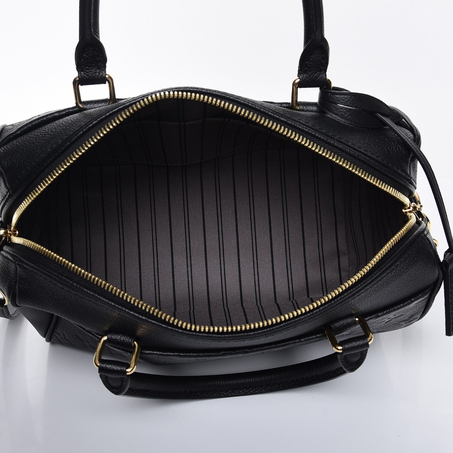 Louis Vuitton Empreinte Speedy Bandouliere 25 NM Black 6 of 8