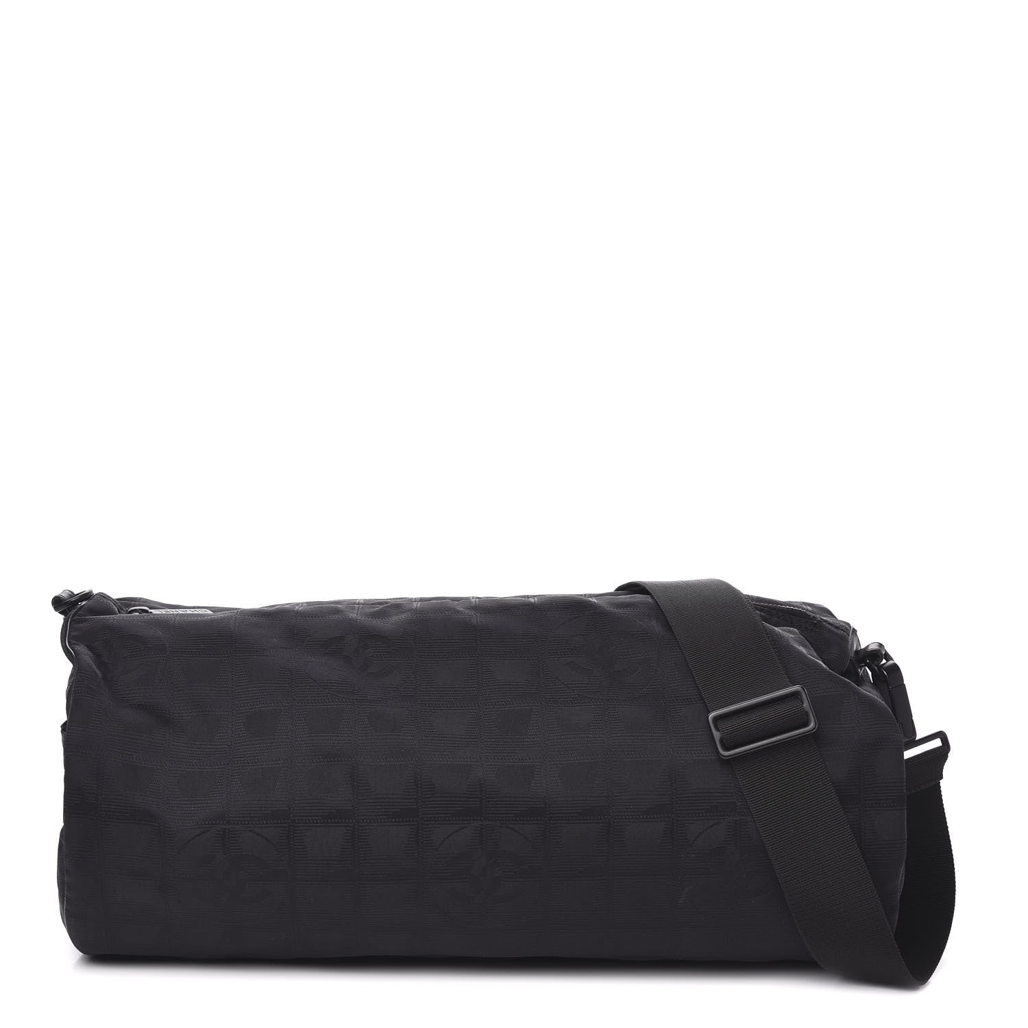 Chanel Nylon Travel Duffle Black 1 of 9