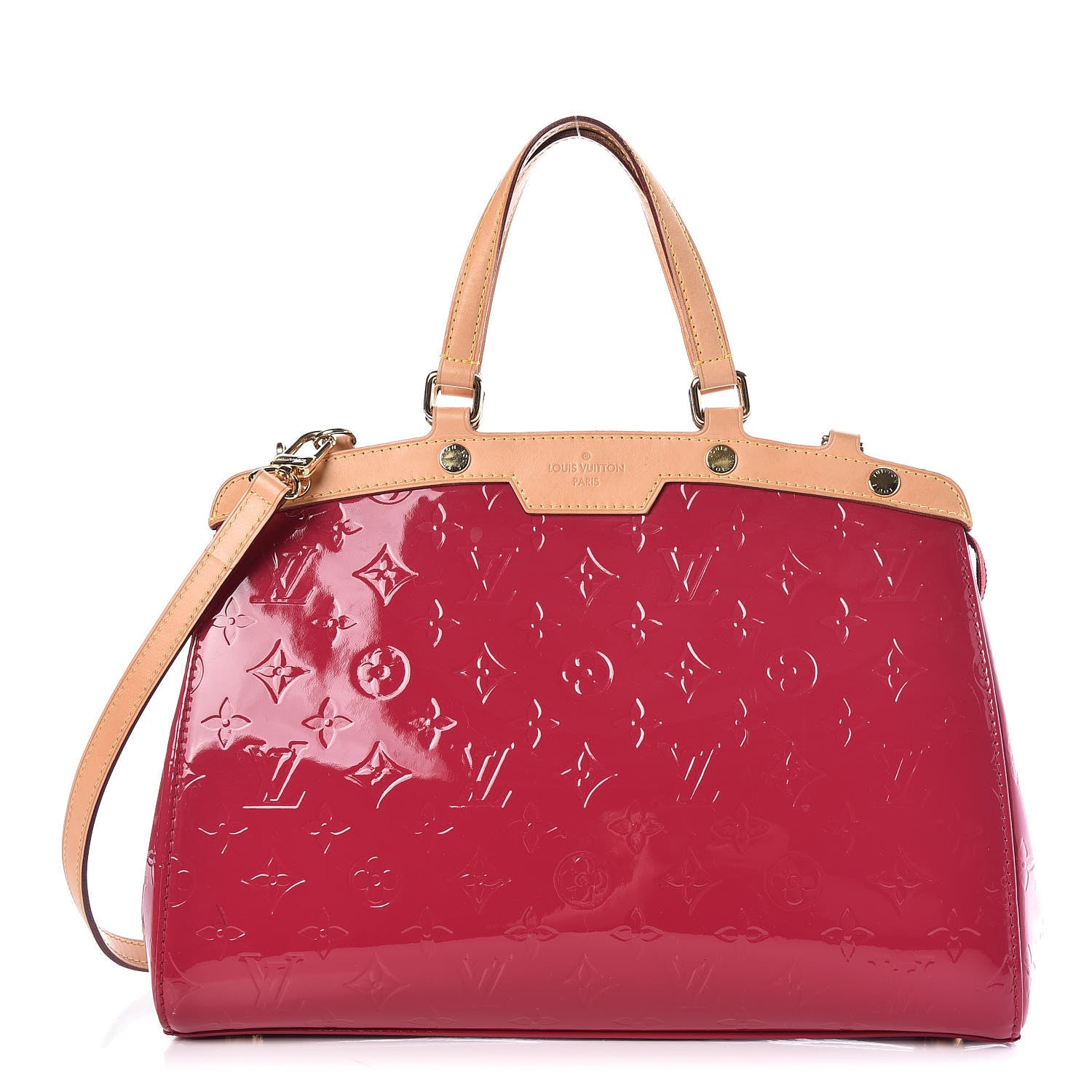 Louis Vuitton Vernis Brea MM Rose Indien 1 of 10