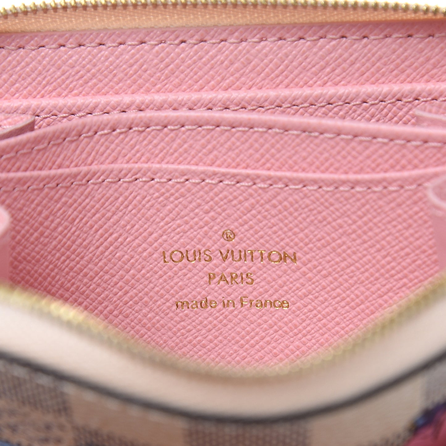 Damier Azur 2018 Christmas Animation Zippy Coin Purse